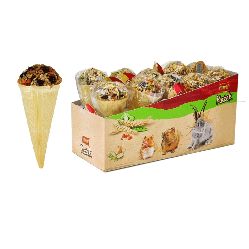 A&E Vitapol Ice  Cream Cone Display 12-count
