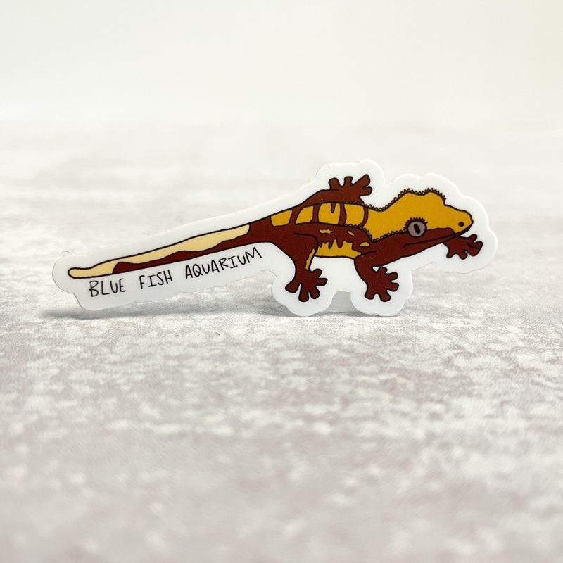 Crested Gecko Sticker