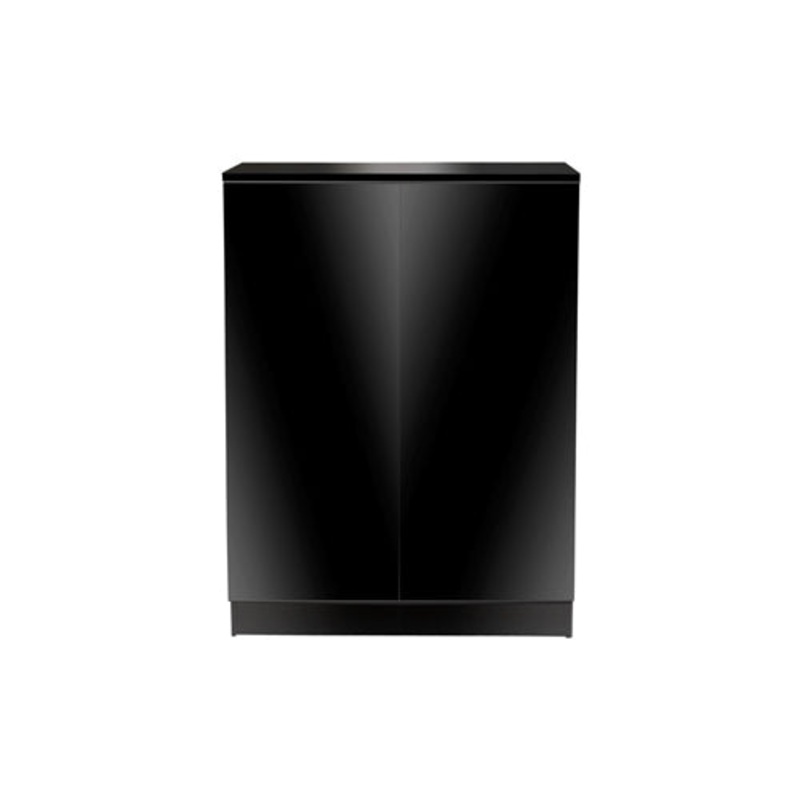 Forza Premier Aquarium 2-Door Cabinet Stand 24.5×13.7×31.5″ Blk