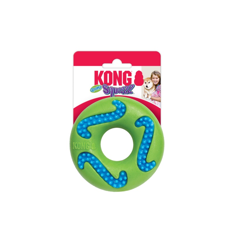 Kong Squeezz Goomz Ring Dog Toy