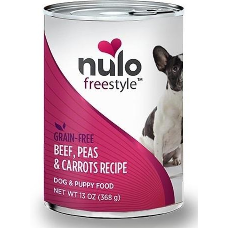 Nulo FreeStyle Grain Free Beef, Peas, and Carrots Recipe Canned Dog Food