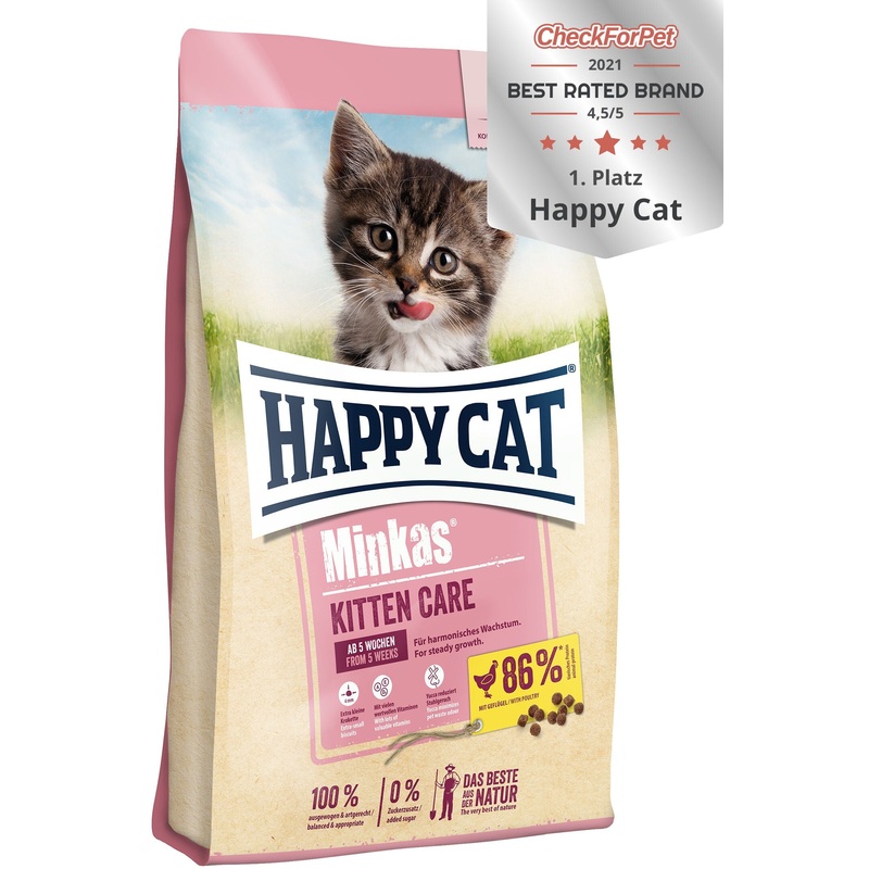 Happy Cat Minkas Kitten care