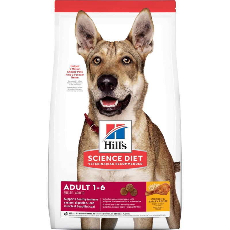 Hill’s Science Diet Adult Chicken & Barley Recipe Dog Food