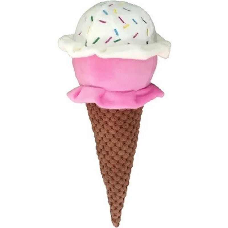 Petlou Plush Ice Cream Cone 10 in
