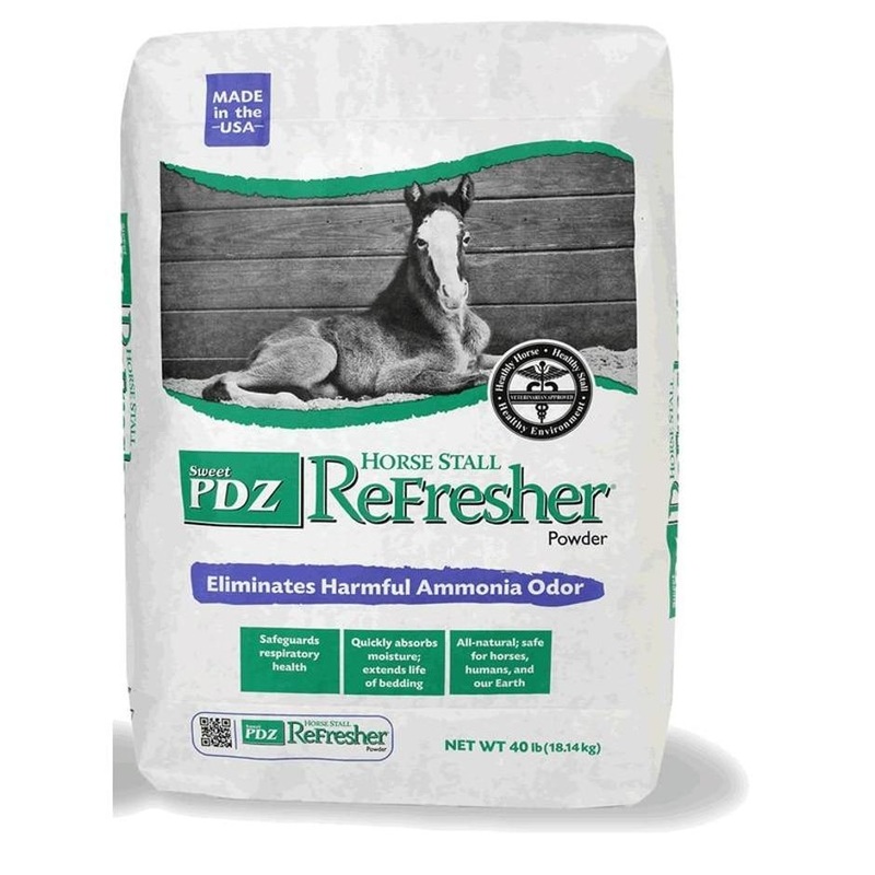 SWEET PDZ HORSE STALL REFRESHER POWDER 40 LB WHITE