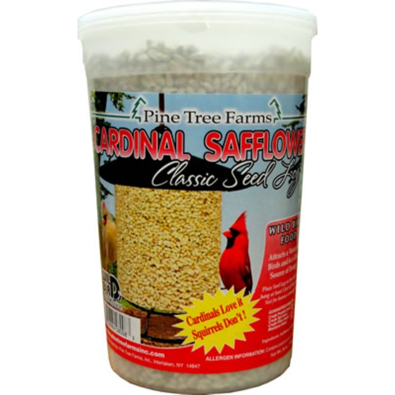 Pine Tree Farms Cardinal Safflower Classic Seed Log 26 oz.