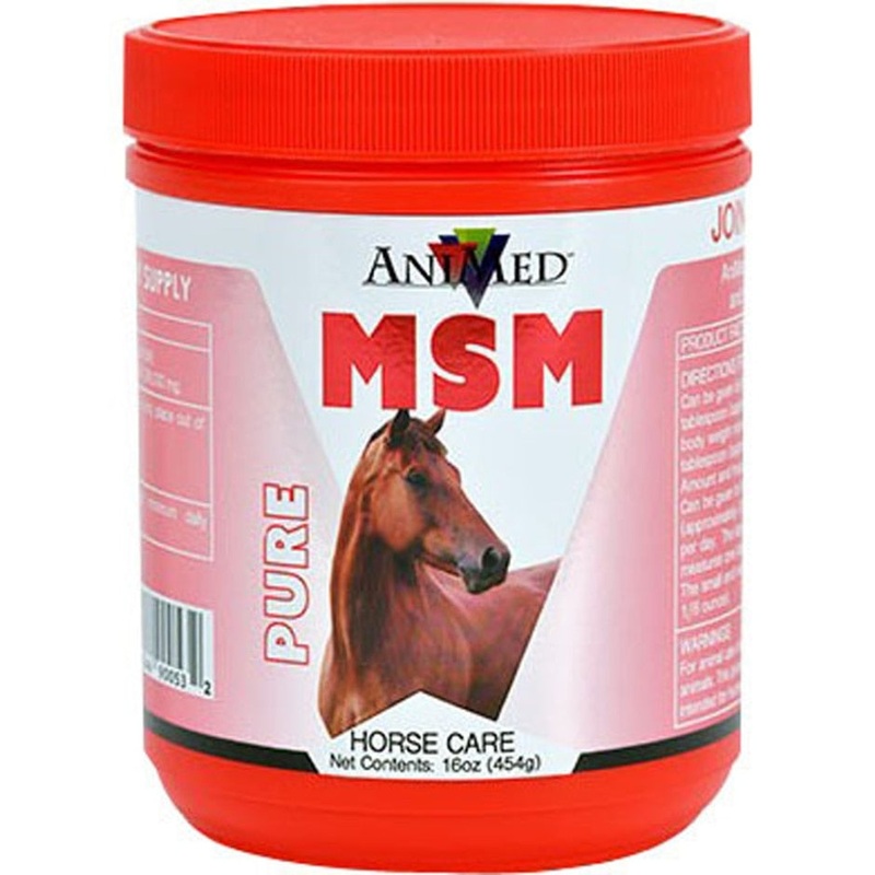 ANIMED PURE MSM POWDER SUPPLEMENT FOR HORSES 16 OZ