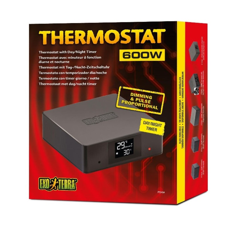 Exo Terra Terrarium Dimming & Pulse Proportional Thermostat 600 watt