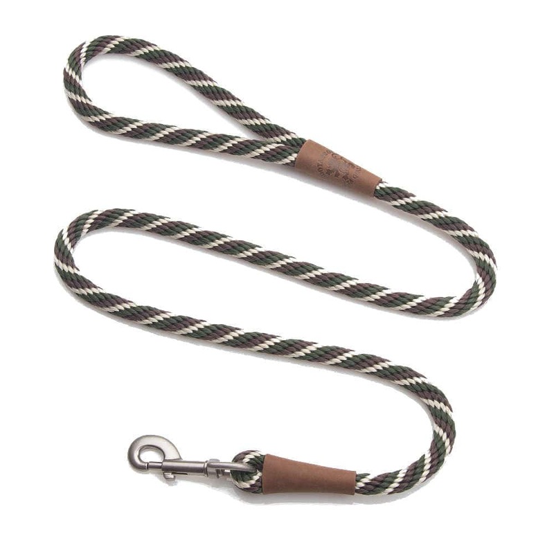 Mendota Snap Leash Large Dog Lead in Woodlands 6 ft