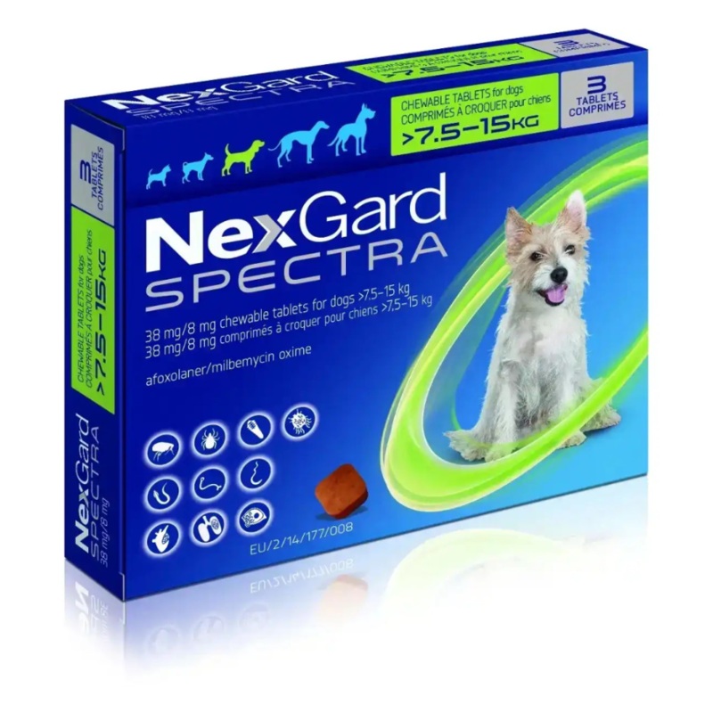 Nexgard Spectra – 7.5kg-15kg 1 Tablet