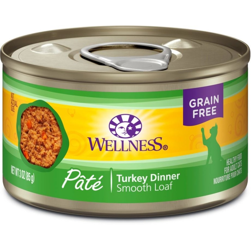 Complete Health Natural Grain-Free Turkey Pate Wet Canned Cat Food 3-oz, case of 24