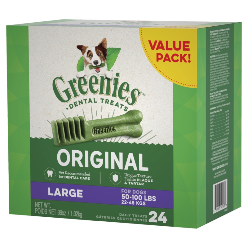 GREENIES – Original Value Pack Large Dog Treat (1kg) 1kg