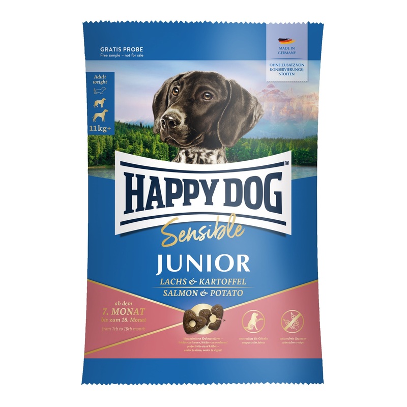 Happy Dog Sensible Junior Lachs & Kartoffel