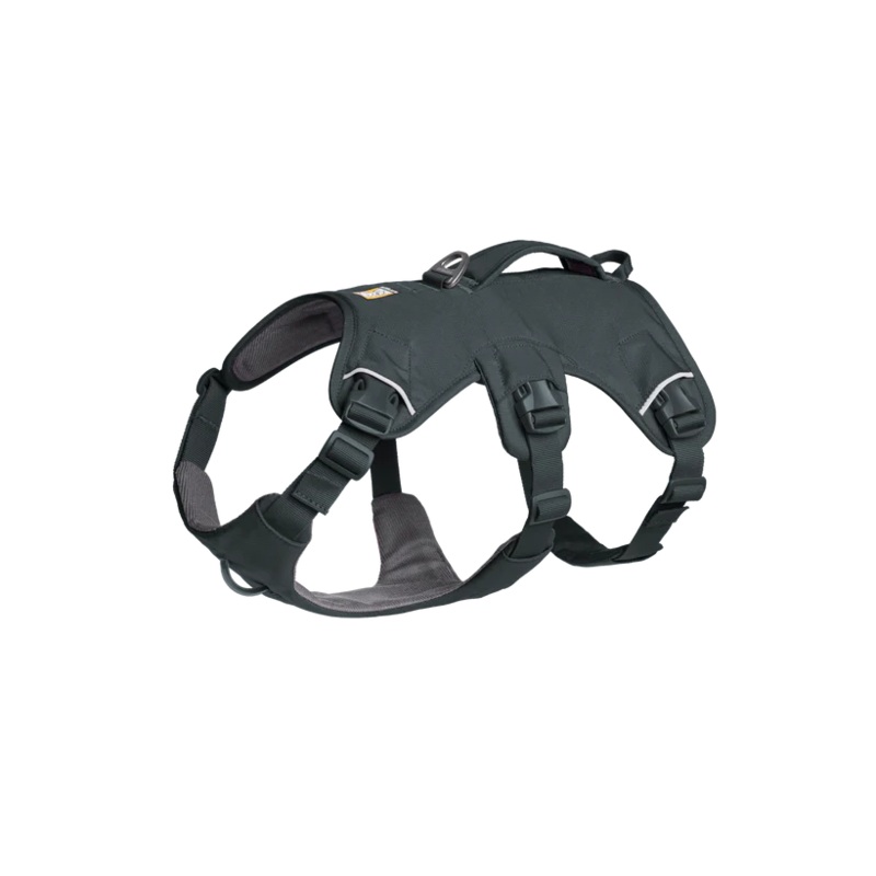RuffWear Web Master Dog Harness with Handle – L/XL (32-32″) – Basalt Grey