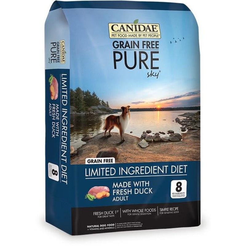 Canidae Grain Free – Pure Sky With Fresh Duck – Dry Dog Food 4 lb