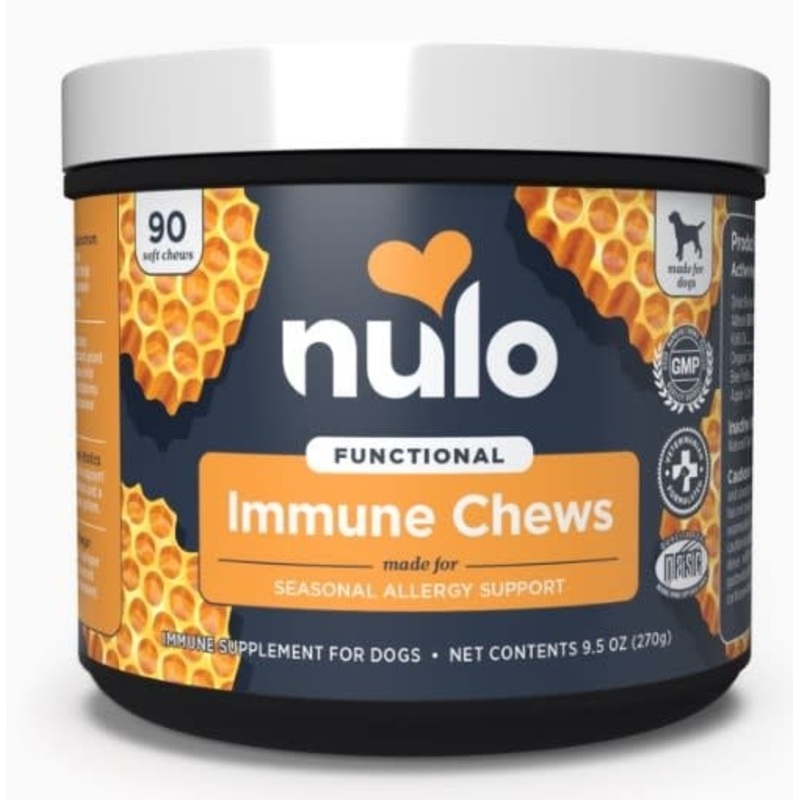 Nulo Immune + Seasonal Allergy Support Soft Chew Supplements For Dogs