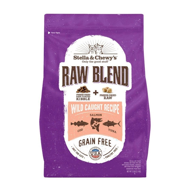 Stella & Chewy’s Raw Blend Kibble Wild Caught Recipe Cat Food