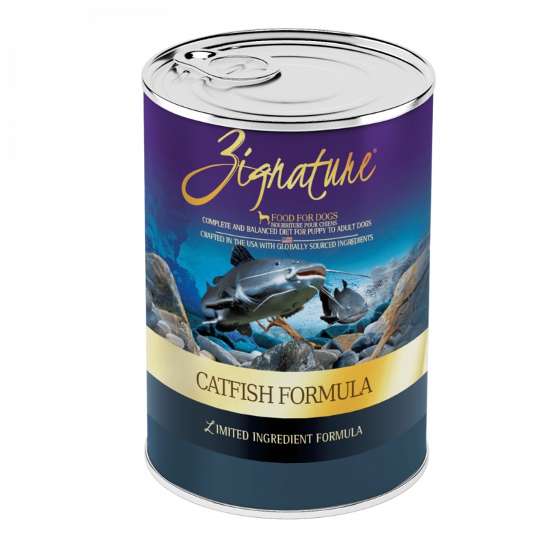 Zignature Limited Ingredient Diet Grain Free Catfish Recipe Canned Dog Food