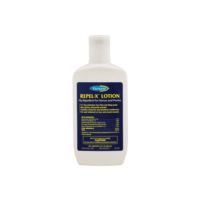 Farnam Repel-X Lotion Fly Repellent for Horses and Ponies