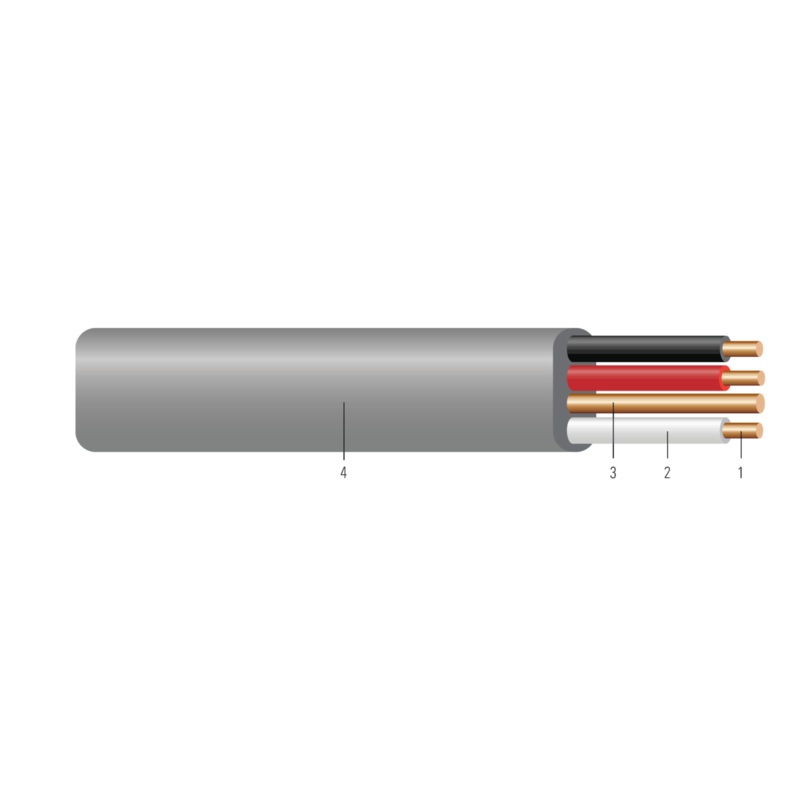 Southwire 14-2 CU UF-B with Ground 50 ft