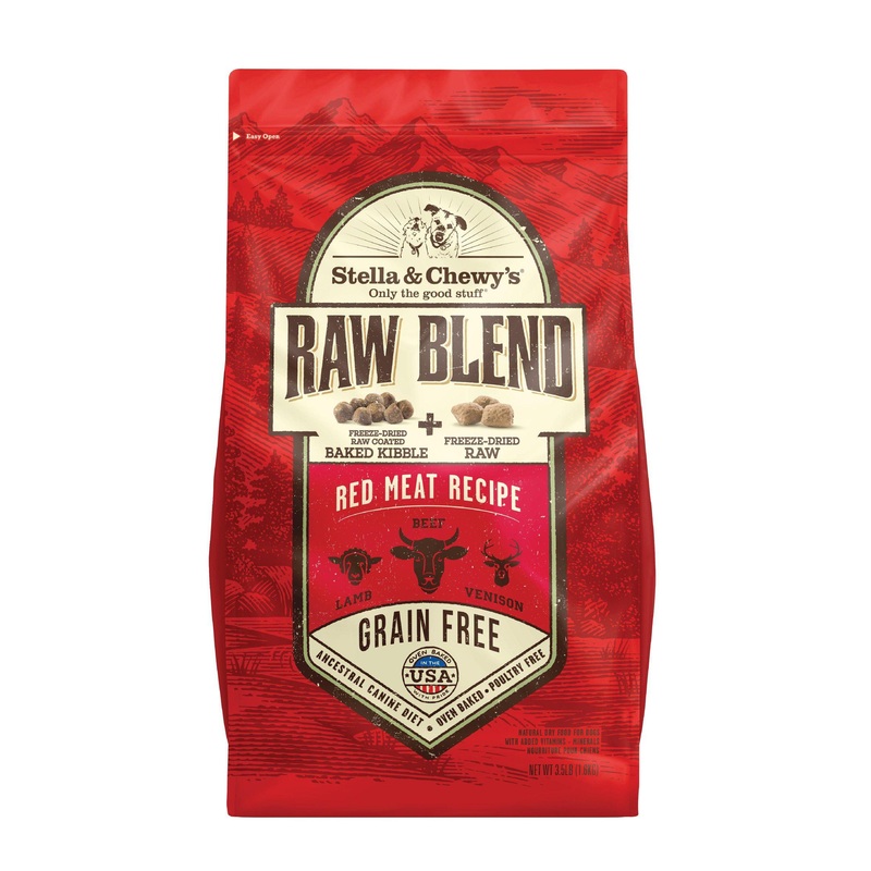 Stella and Chewy’s Raw Blend Red Meat Dry Dog Food 10 lb