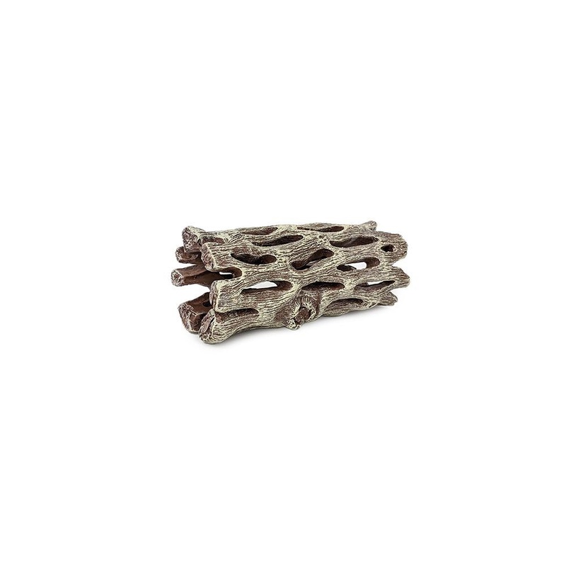 AQUA CARE ORNAMENT HOLEY LOG SMALL