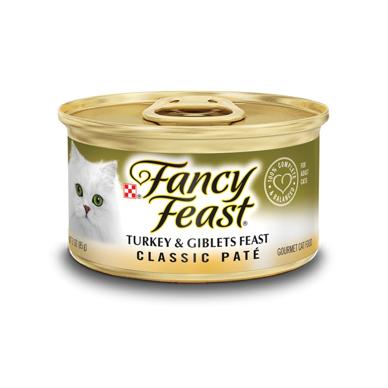 Fancy Feast Classic Turkey and Giblets Feast Canned Cat Food