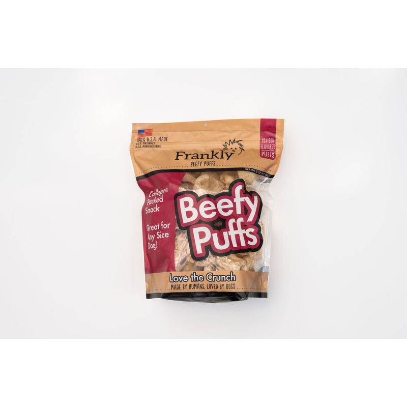 Frankly Beefy Puffs Venison 2.5oz