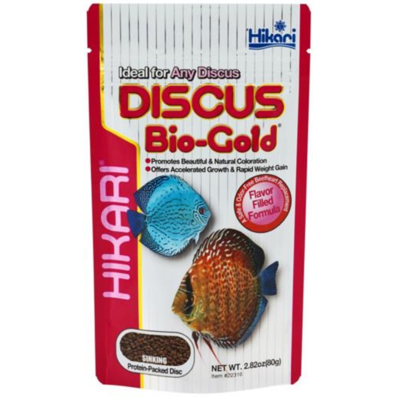Tropical Discus Bio-Gold Red Color 2.82 oz