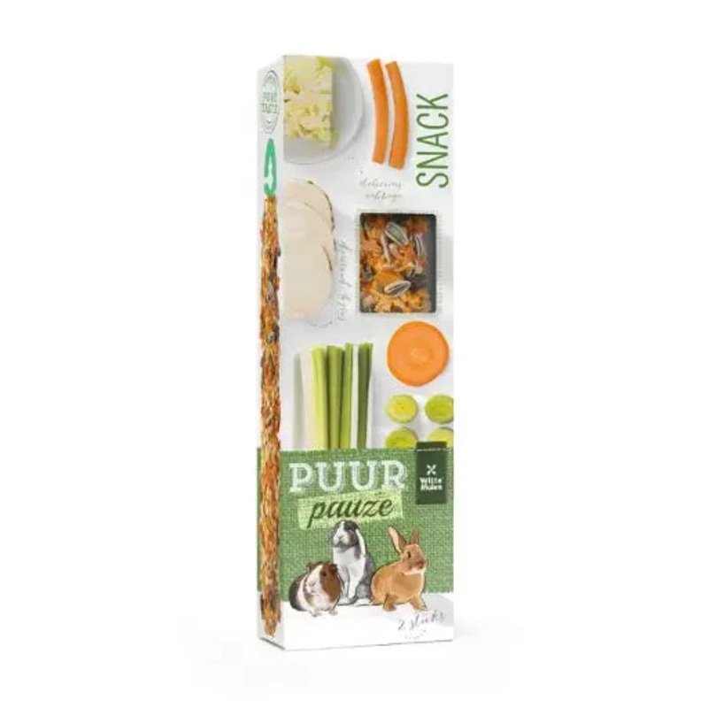 Witte Molen Puur Pauze Sticks Parsnip & Cabbage 180g[Weight – 180g]