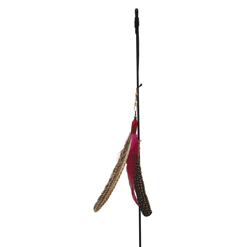 GO CAT Da Bird Pull Apart Rod & Bird