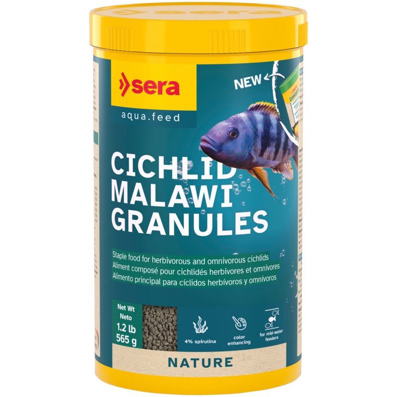 Sera Cichlid Malawi Granules 1.2 lb.