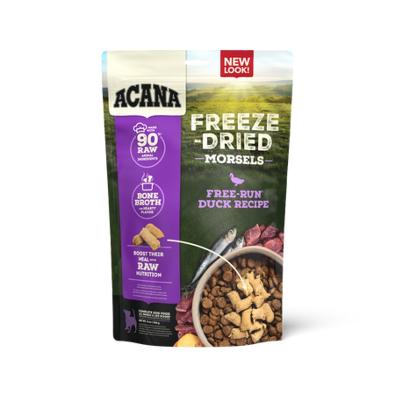 ACANA Freeze Dried Free-Run Duck Recipe Dog Food & Topper