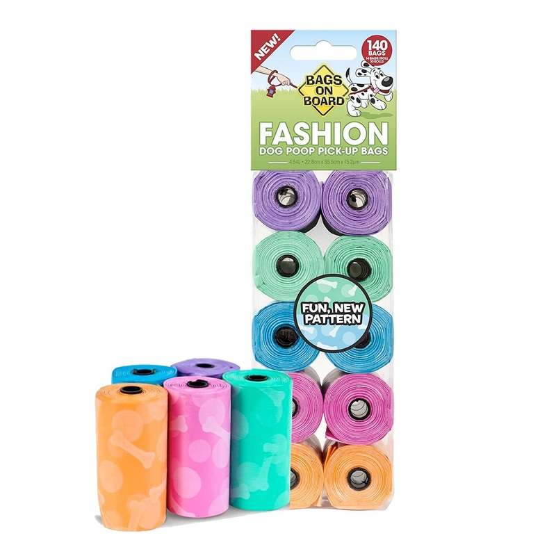 Bags On Board Refill Pack 140 Bags (10 x 14)   Fashion Print