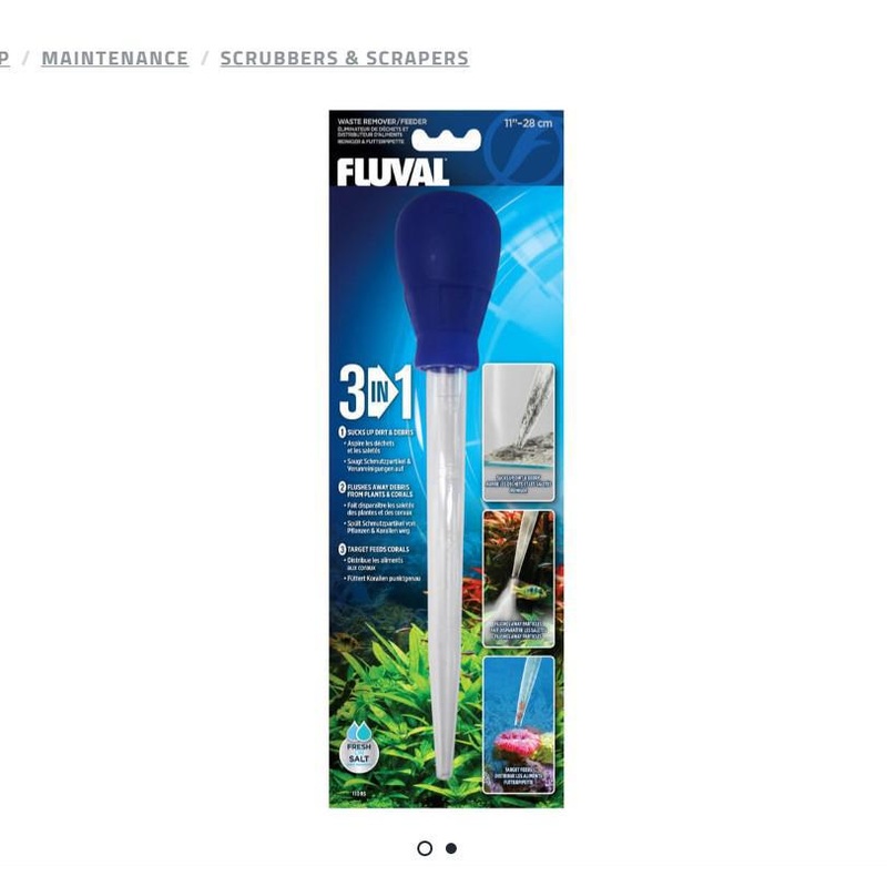 Fluval Waste Remover – Feeder 3-in-1