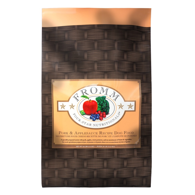 Fromm Four-Star Grain Inclusive Pork & Applesauce Dry Dog Food 4 lb