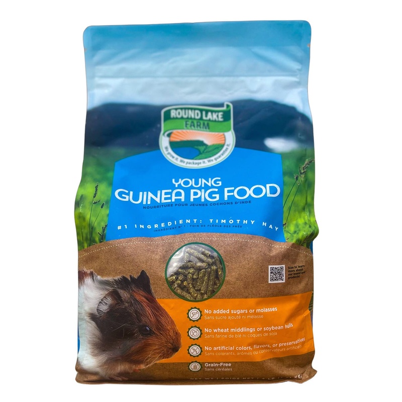 Round Lake Farm Young Guinea Pig Food 4lb