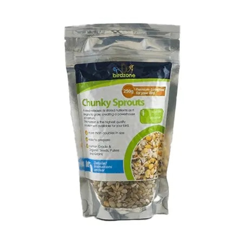 Birdzone Chunky Sprouts 250g