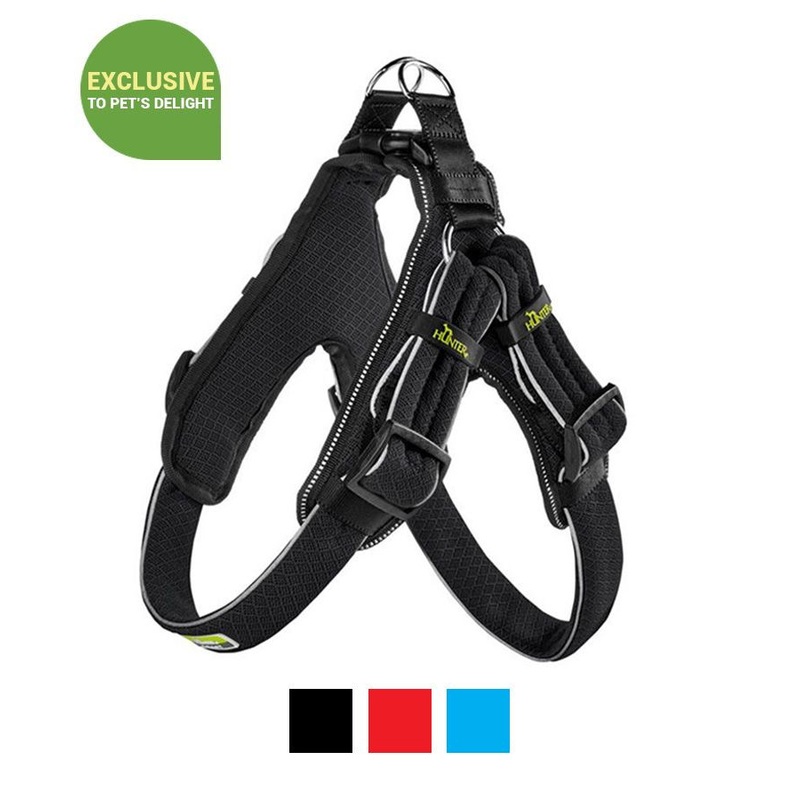 Hunter Manoa Vario Quick Light Dog Harness – Blue Medium