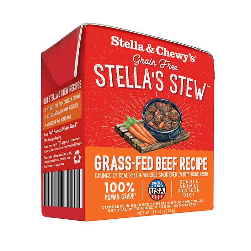 Stella & Chewy’s Grass-Fed Beef Stew Dog Food