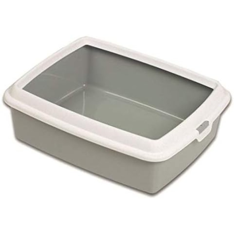 Hydra Mini Cat Litter Tray with frame – 43 x 31 x 12 cm/12 units/Mix Colors