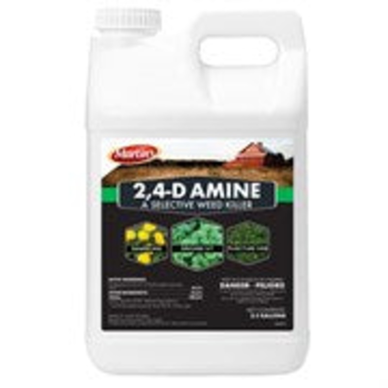 Martin’s 2, 4-D Amine Herbicide and Weed Killer, 1 Gallon