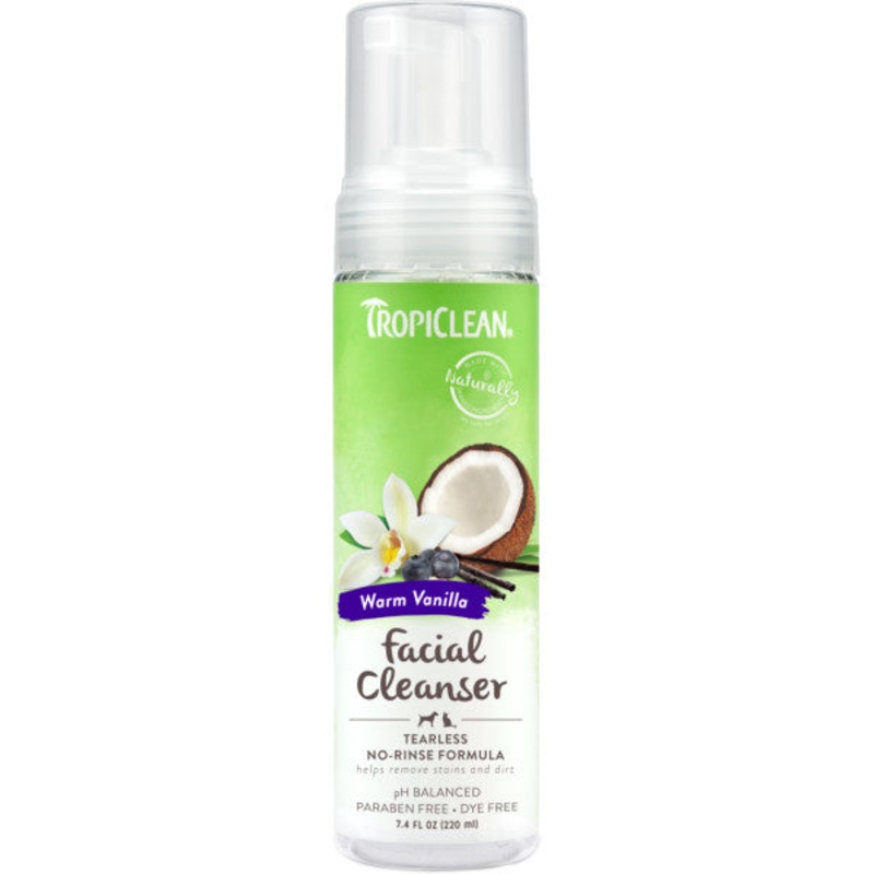 TropiClean Waterless Facial Cleanser 7.4 oz