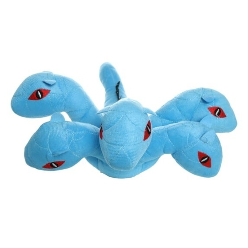 Tuffy’s Mighty Dragon Hydra, Plush Squeaky Dog Toy