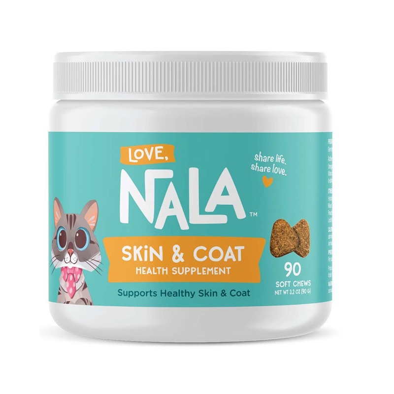 Love, Nala Skin & Coat Health Supplement Cat Chews 90 count