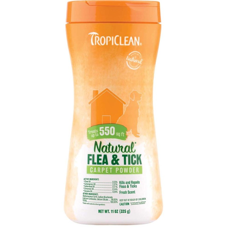 Tropiclean Flea and Tick Carpet & Pet Powder