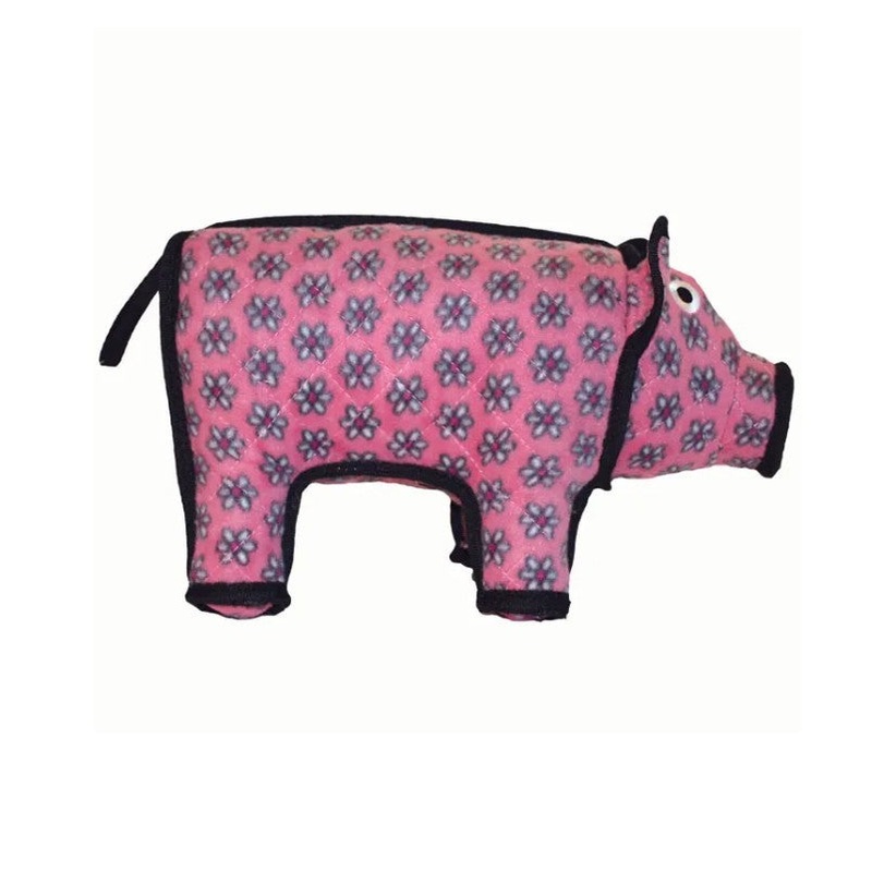 Tuffy’s Barnyard Polly Pig Plush Dog Toy