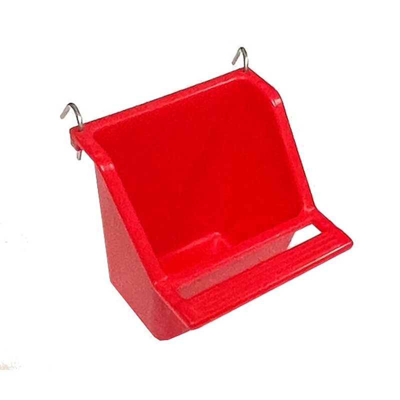 Universal Plastic Food & Water Cage Cup for Birds 2oz