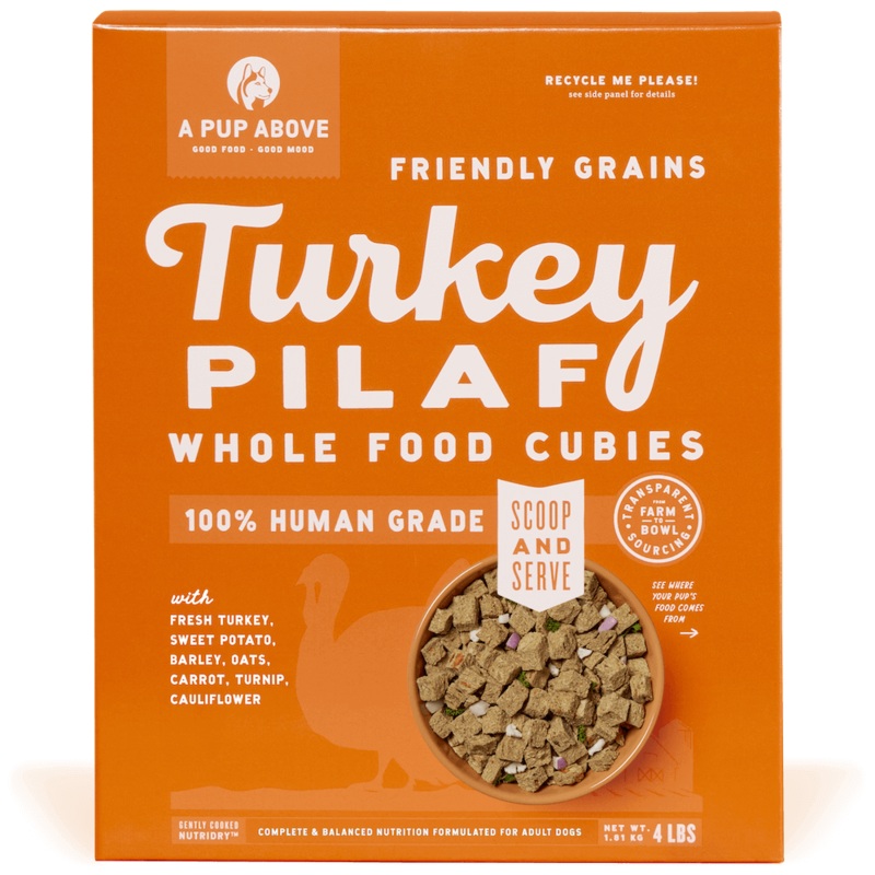 A Pup Above Turkey Pilaf Whole Food Cubies 2 Lb
