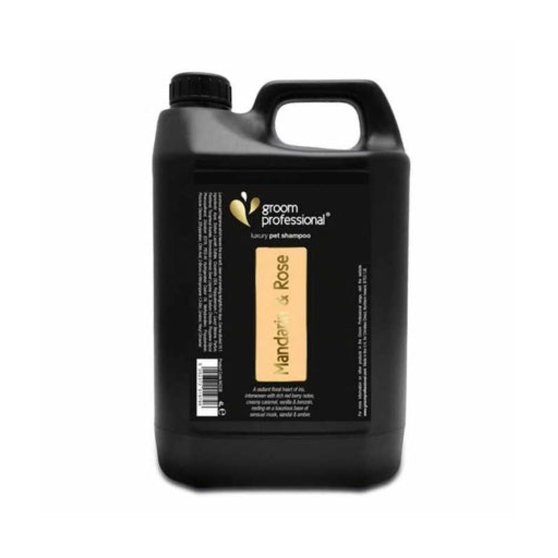 Groom Professional Exclusive Mandarin & Rose Shampoo 4L[Volume – 4 litre]